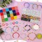 5500pcs Bracelet Making Kit,4 mm Glass Seed Beads and Letter Alphabet Beads,Expression Beads, Number Beads and Other Craft Beads,for Friendship Bracelets, Necklaces, Key Chains
